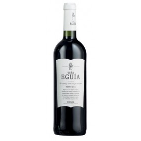 Vino tinto joven D.O Rioja VIÑA EGUIA botella 75 cl